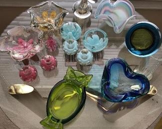Art glass collection includes signed Zimmerman, Murano