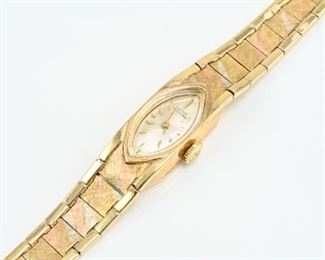 Lucien Piccard 14k Yellow Gold Watch