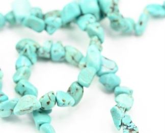 Raw turquoise bracelets
