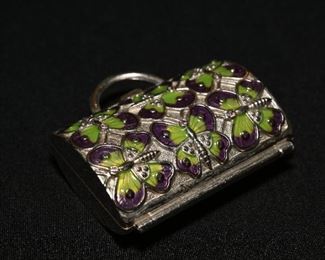 Judith Leiber for Neiman Marcus butterfly trinket box
