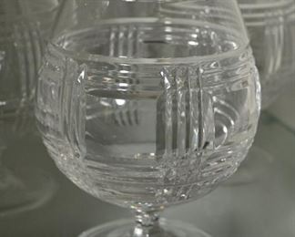 Ralph Lauren Glen Plaid brandy snifters
