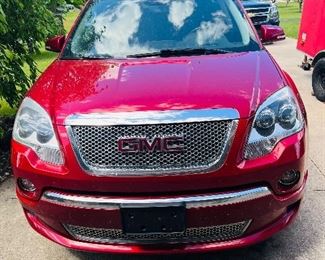 2012 GMC Arcadia Denali AWD 6 Cylinder D 3.6L
116,148 Miles
$12,800
MM accepts all bids on vehicles during sale hours. If financing is required, you must be pre-approved. MM accepts cashiers check, cash & financing.