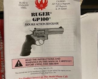 Ruger GP100 Revolver 6 Shot in Carry Case - excellent condition