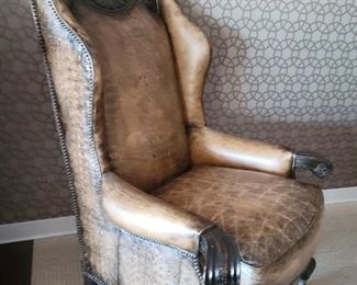 Leather chair