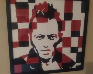 ORIGINAL ART BY RYAN CALLISTO
JOE STRUMMER LEAD SINGER OF THE CLASH.
299.99