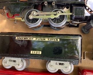 American flyer train set