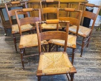 6 Hitchcock Dining Chairs