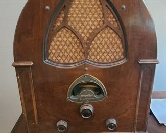 Antique Cathedral Radio