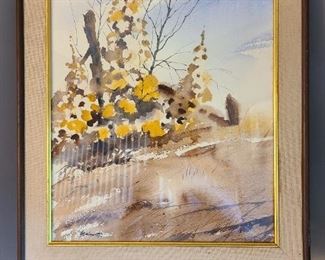 Thomas Palmerton Original Watercolor