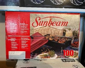 Sunbeam grill - new in box