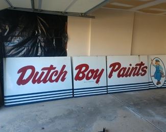 Dutch boy paints sign 3 piece 