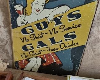 Guys and Gals sign