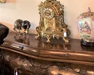 Lovely chest and mantle clock
