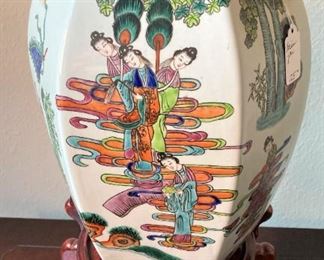 Asian vase