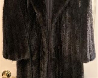 Szor-Diener full length mink coat
