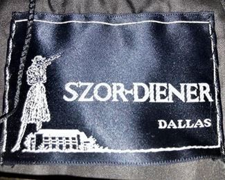 Szor-Diener full length mink coat