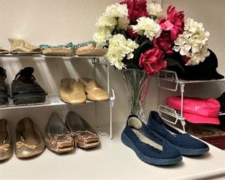 Some of the many shoes