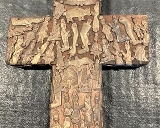 Antique Milagro cross