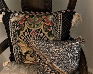 More decorative pillows