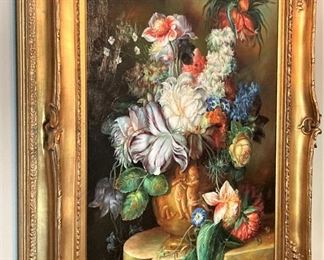 Elegantly framed art