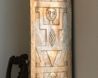 Side view of the chest