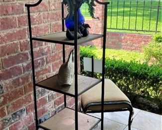 Patio etagere 