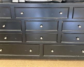 Black dresser