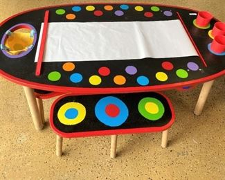 Child's art table