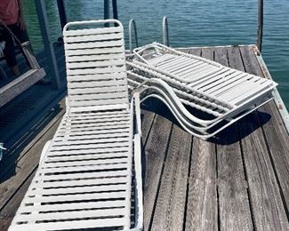 Great adjustable lawn/deck chairs