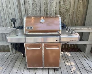 Weber Genesis Grill with cover