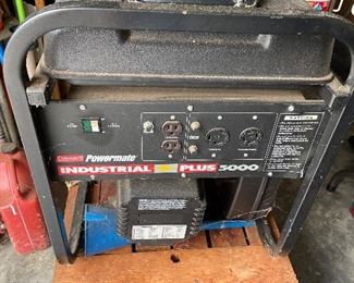 Coleman Powermate Industrial plus 5000 generator