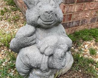 concrete bear