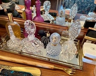 vintage perfume bottles