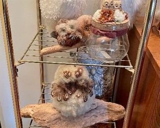 owl figurines