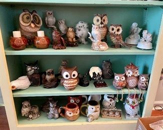 did we say we have owl figurines???