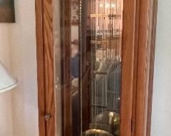 Ridgeway grandfather clock with Westminster chimes