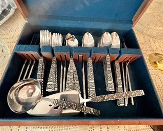 midcentury flatware set