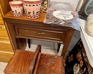 sewing machine, sewing box