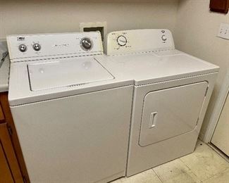 Roper dryer, Estate by Whirlpool washing machine