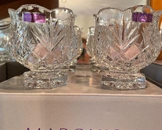 Waterford Marquis pair of votives