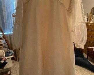 vintage wedding dress