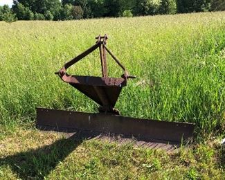 Sale 2 three pt hitch back blade