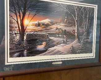Sale 1 Terry Redlin signed/numbered prints