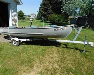 12ft Meyers Boat and Trailer