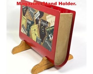 Lot 130 MARTIN California Magazine Stand Holder. 