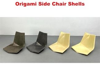 Lot 248 4 Paul McCobb Fiberglass Origami Side Chair Shells