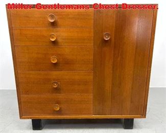 Lot 341 GEORGE NELSON Herman Miller Gentlemans Chest Dresser. 