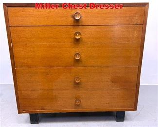 Lot 343 GEORGE NELSON Herman Miller Chest Dresser 