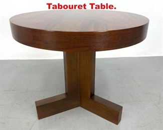 Lot 346 Small LANE Pedestal Tabouret Table. 