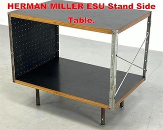 Lot 364 CHARLES EAMES for HERMAN MILLER ESU Stand Side Table. 